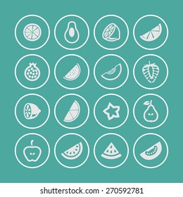 fruits icons