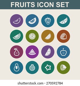 fruits icons