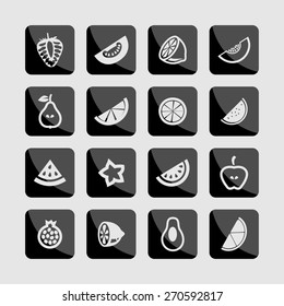 fruits icons