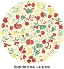 Fruits icons