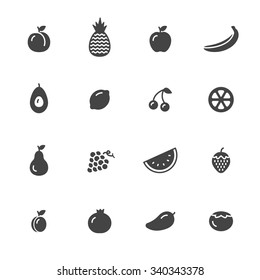 Fruits icons