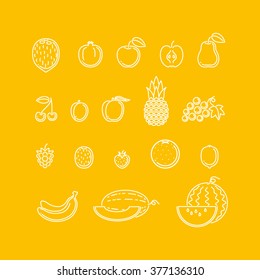 fruits icons