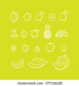 fruits icons