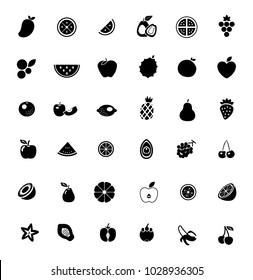 Fruits Icons set