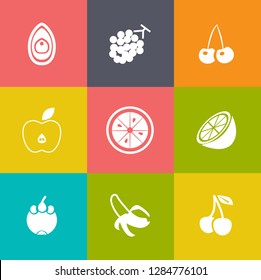 Fruits Icons set