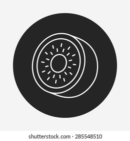 fruits kiwi icon
