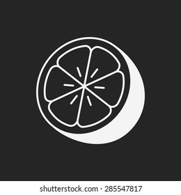 fruits lemon icon