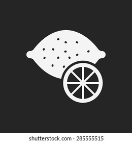 fruits lemon icon