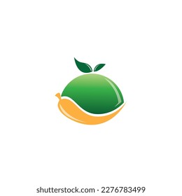 fruits logo template illustration design vector abstract