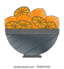 Fruits on dish
