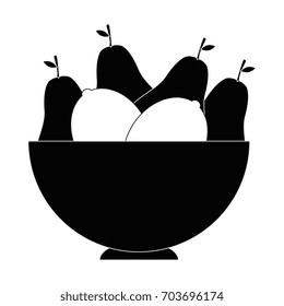 Fruits on dish
