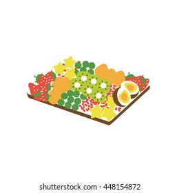 Fruits on the tray