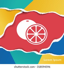 fruits orange icon
