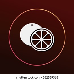 fruits orange icon