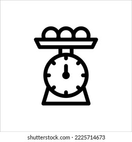 Fruits, Outline, Flat Icon Logo Illustration Vector Isolated. Suitable for Web Design, Logo, App.
