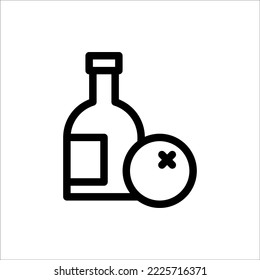 Fruits, Outline, Flat Icon Logo Illustration Vector Isolated. Suitable for Web Design, Logo, App.