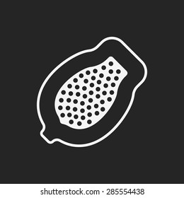 fruits papaya icon
