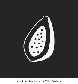 fruits papaya icon