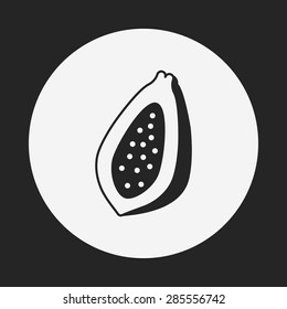 fruits papaya icon