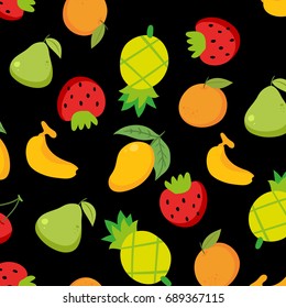 fruits pattern design