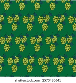 Fruits Pattern Design With Background