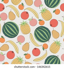 fruits pattern seamless