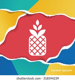 fruits pineapple icon
