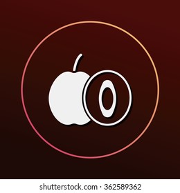 fruits plum icon