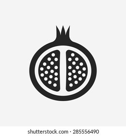 Fruits Pomegranate Icon