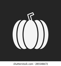 fruits pumpkin icon