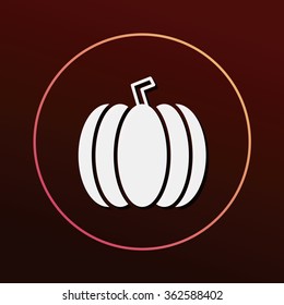 fruits pumpkin icon