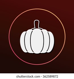 fruits pumpkin icon
