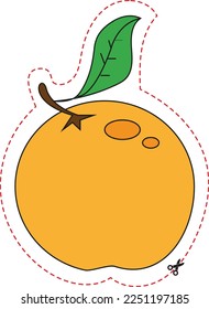 Fruits Scissor Skills
Orange vector for scissor skills for kids
You can use it to make kdp books, Activity books, scissor skills books, and coloring books.