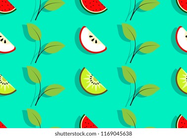 fruits seamless pattern 