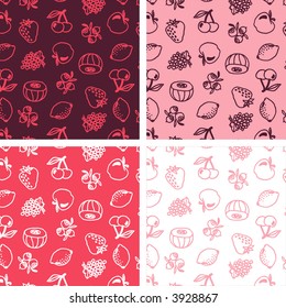 Fruits seamless pattern - others: http://www.shutterstock.com/lightboxes.mhtml?lightbox_id=498964