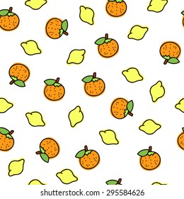 Fruits seamless pattern for your design