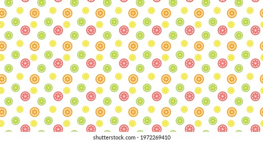 Fruits seamless repeat pattern vector background, repeating wallpaper.
