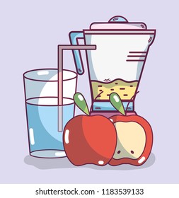 Fruits smoothie drink