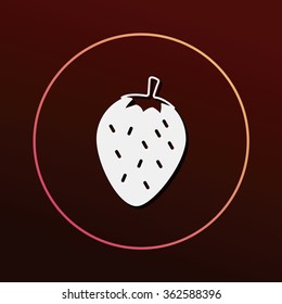fruits strawberry icon