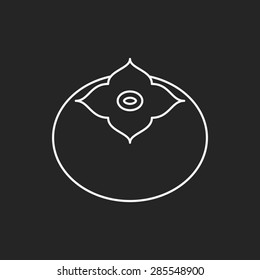 fruits tomato line icon