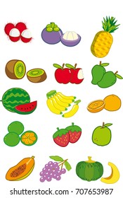 fruits vector