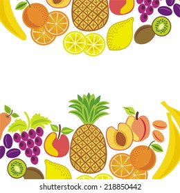 Fruits vector illustration