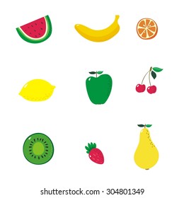 Fruits vector print