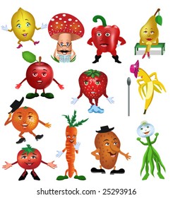 fruits and vegetables