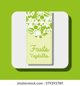 fruits and vegetables design 