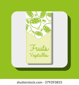 fruits and vegetables design 