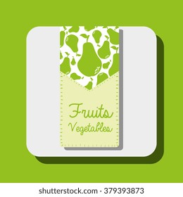 fruits and vegetables design 