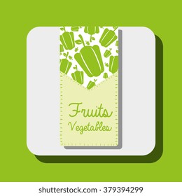 fruits and vegetables design 