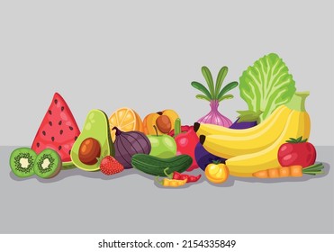 fruits and vegetables healthy diet