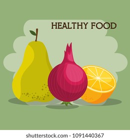 fruits and vegetables healthy food
